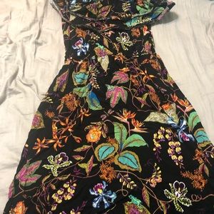 H and M size 8 high low dress